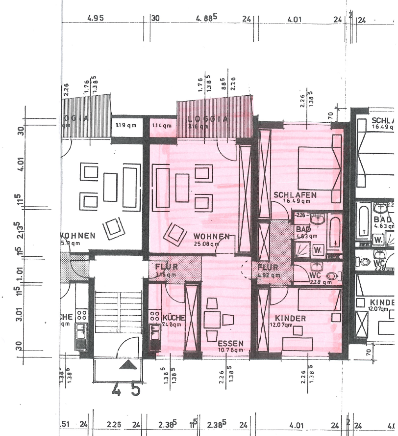 Reserviert – 3,5-Zimmer-ETW Singen/Nord