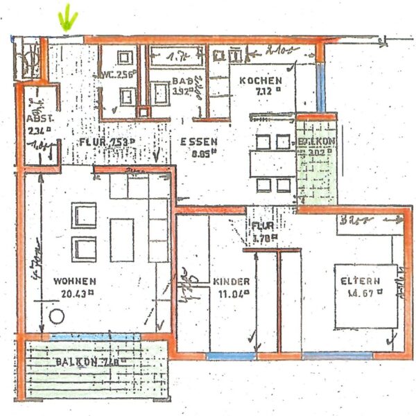 3,5 Zimmer Wohnung in Radolfzell – VERKAUFT