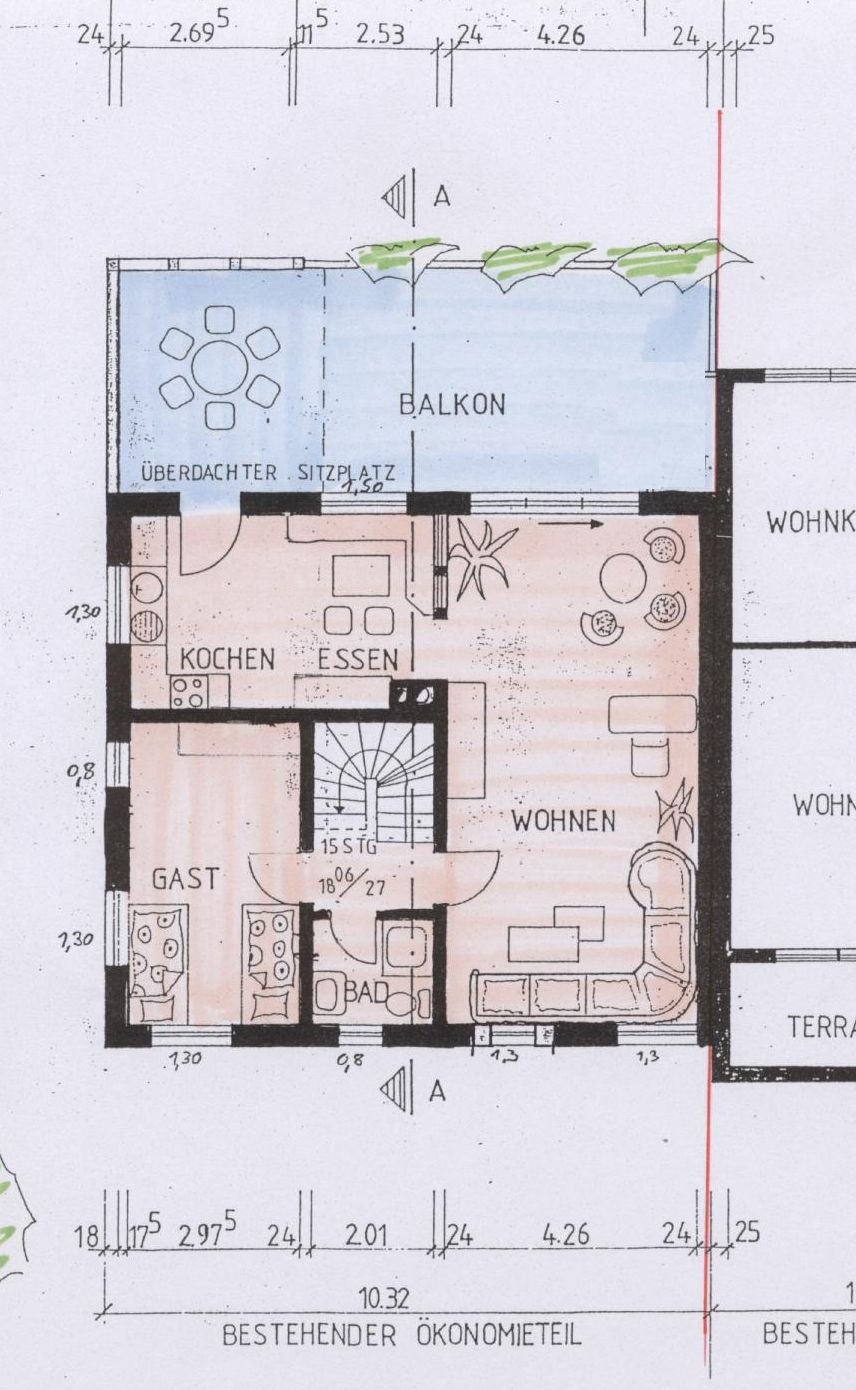 Doppelhaushälfte in Moos-Bankholzen